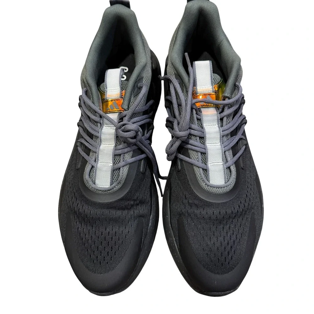 adidas AlphaBoost V2 Men Size 14 Carbon Black New Style IH0695 Running Shoes